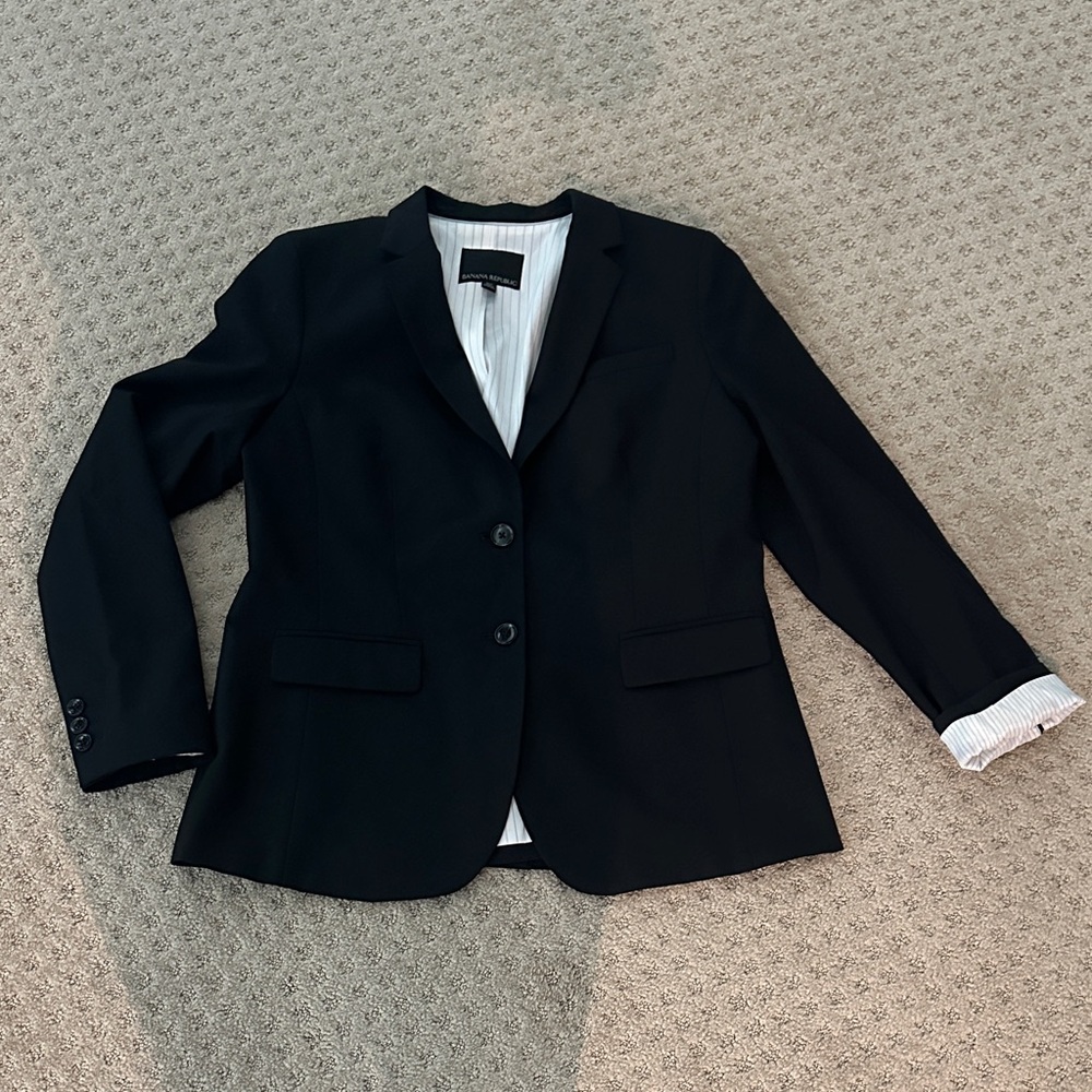 Banana Republic Black Women's Blazer 10P